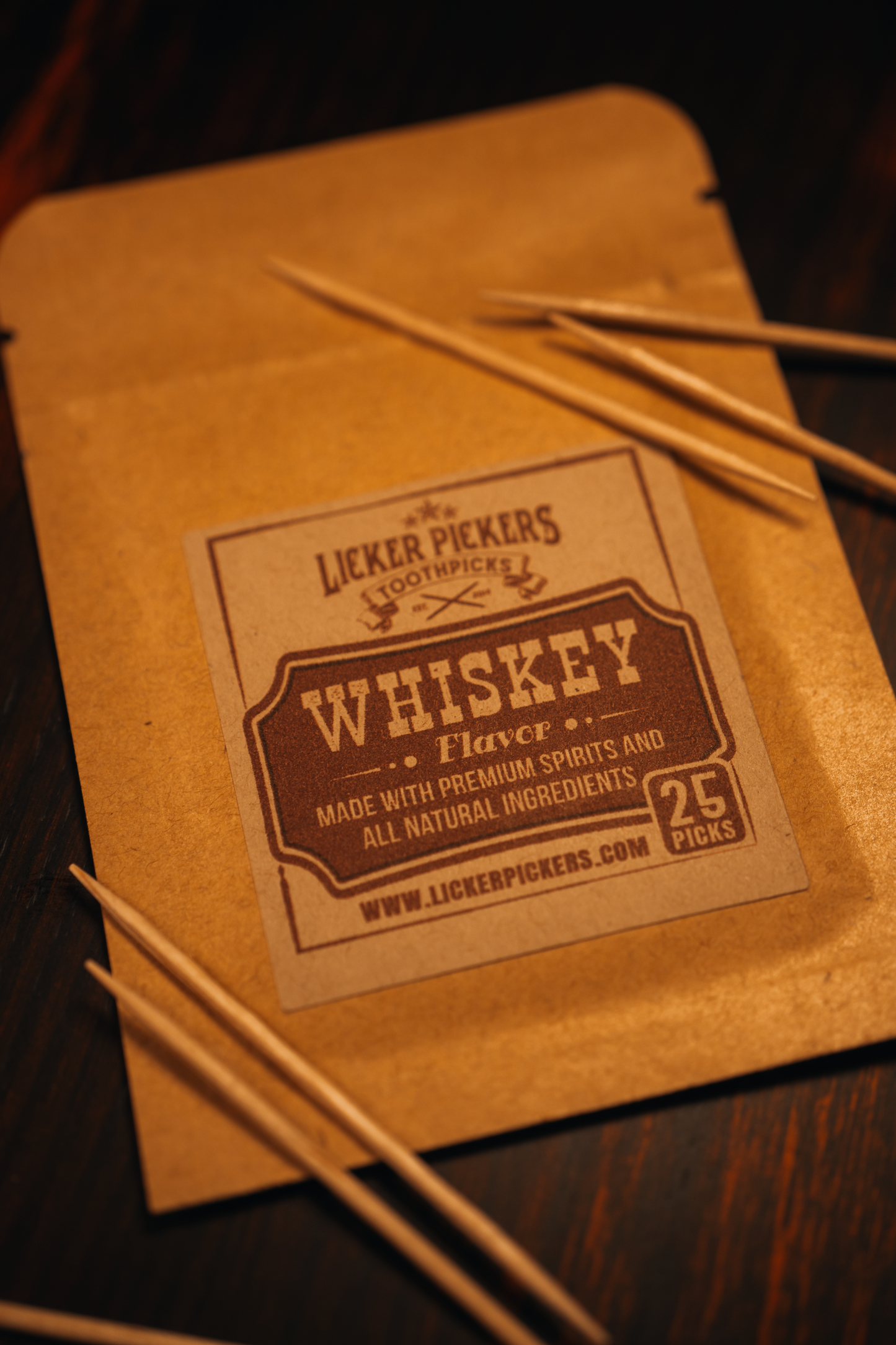 All White Birch - Liquor Infused Toothpicks Pack