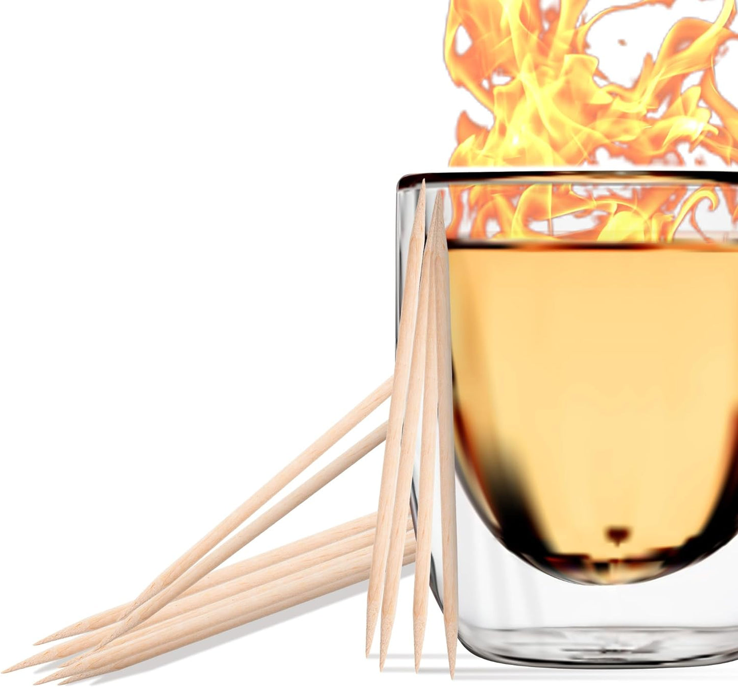 All White Birch - Liquor Infused Toothpicks Pack