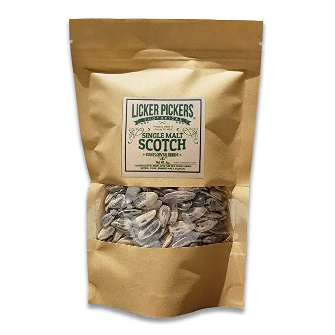 Single Malt Scotch Sunflower Seeds - Licker Pickers Toothpicks